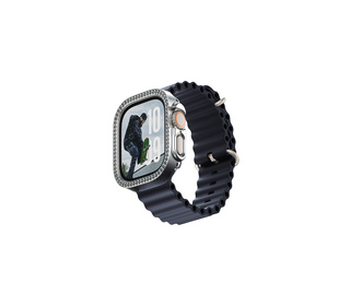 PanzerGlass SAFE. by  Bling Bumper Silver Apple Watch 2025 49mm | Ultra 2 | Ultra coque de protection pour téléphones portables 