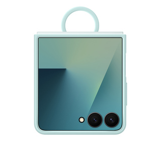 Samsung Coque silicone avec anneau pour Galaxy Z Flip7