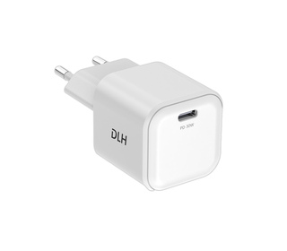 DLH Chargeur secteur USB-C 30W GaN pour smartphones et tablettes