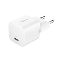 Belkin BoostCharge Consoles portables, Smartphone, Tablette Blanc Secteur Charge rapide Intérieure
