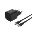Belkin BoostCharge Consoles portables, Smartphone, Tablette Noir Secteur Charge rapide Intérieure