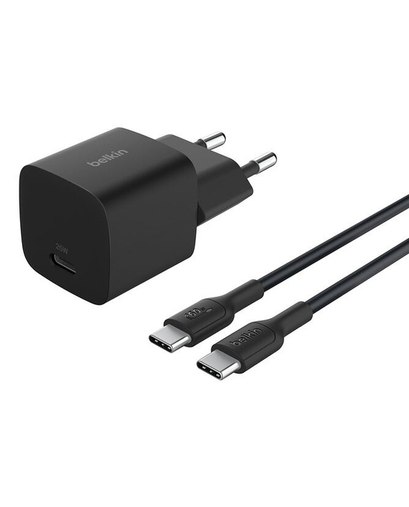 Belkin BoostCharge Consoles portables, Smartphone, Tablette Noir Secteur Charge rapide Intérieure