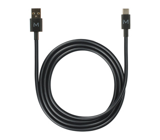 Mobilis 020013 câble USB 1 m USB A USB C Noir
