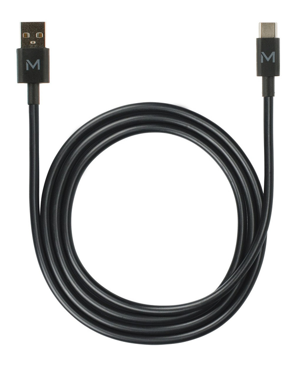 Mobilis 020013 câble USB 1 m USB A USB C Noir