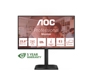 AOC E4 24E4CV 23.8" LED Full HD 4 ms Noir