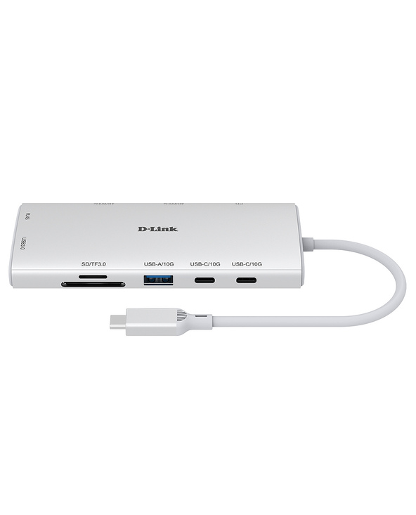 D-Link DUP-A01 hub & concentrateur USB 3.2 Gen 1 (3.1 Gen 1) Type-C 10000 Mbit/s Blanc