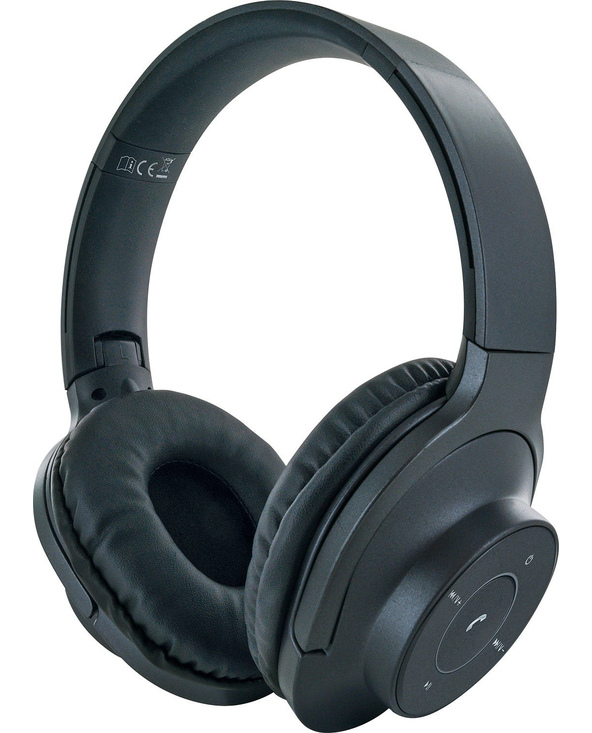 Schwaiger KH220BT 513 Casque Avec fil &sans fil Arceau Appels/Musique Micro-USB Bluetooth Noir