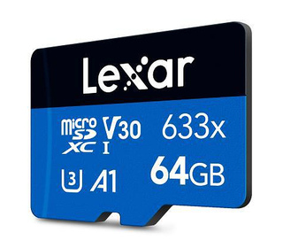 Lexar MEMORY MICRO SDXC 64GB UHS-I/LMS0633064G-BNNNG 64 Go MicroSD