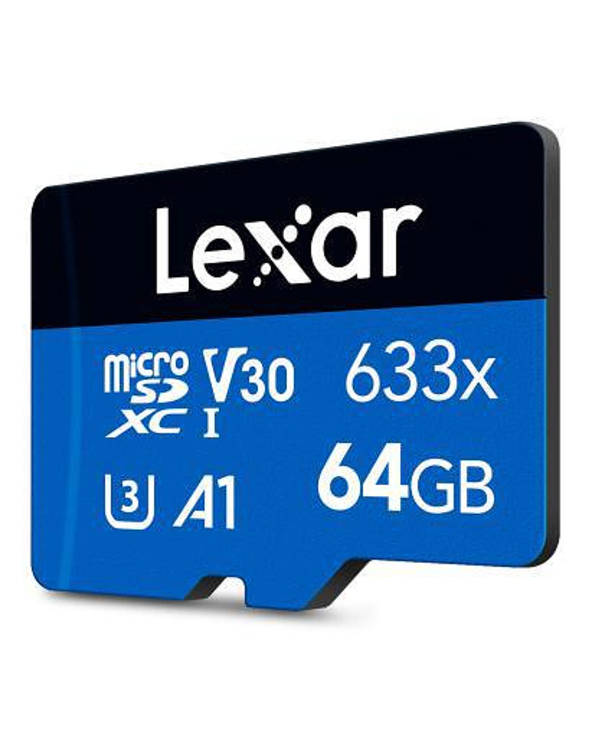 Lexar MEMORY MICRO SDXC 64GB UHS-I/LMS0633064G-BNNNG 64 Go MicroSD