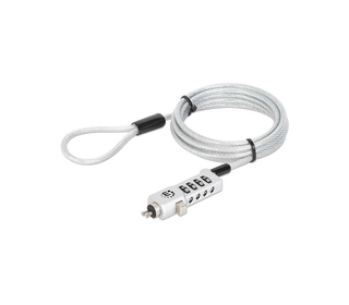 Manhattan 440301 câble antivol Argent 1,8 m