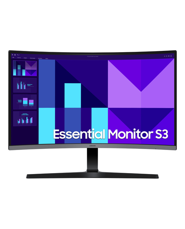 Samsung Essential Monitor S3 S27D392GAU 27" LCD Full HD 4 ms Noir