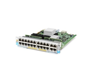 HPE Aruba 20-port 10/100/1000BASE-T PoE+ / 4-port 1/2.5/5/10GBASE-T PoE+ MACsec v3 zl2 module de commutation réseau
