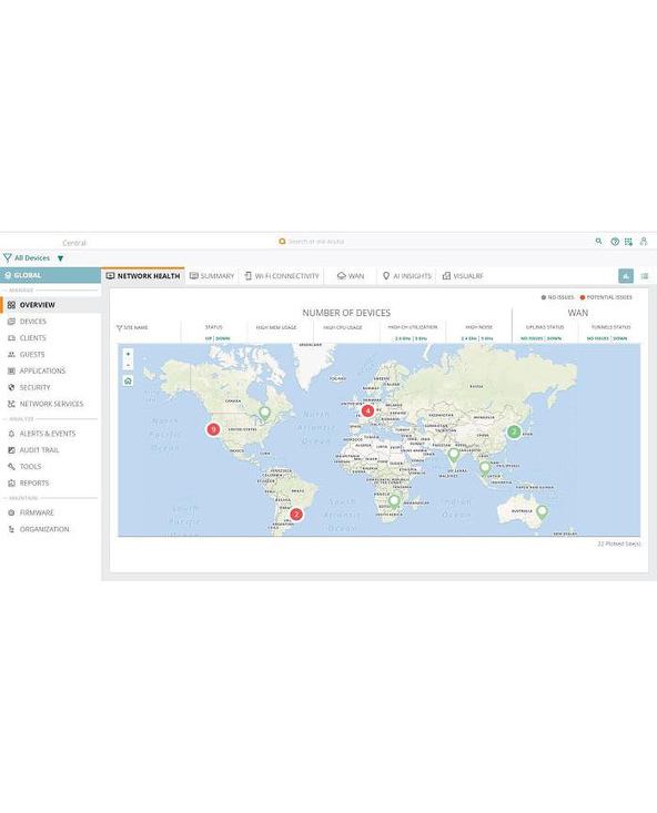 HPE Aruba Networking Central Switch Class-3 Foundation 7 year Subscription E-STU