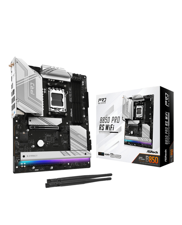 Asrock B850 Pro RS WiFi AMD B850 Emplacement AM5 ATX