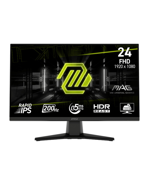 MSI MAG 242F 23.8" LCD Full HD 0,5 ms Noir