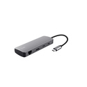 Trust 25672 hub & concentrateur USB Type-C Gris