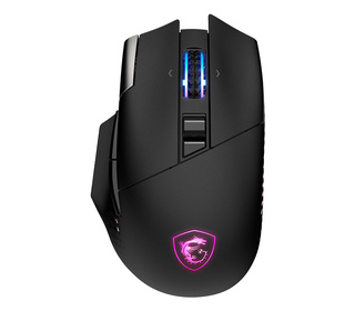 MSI S12-4301370-CLA souris Gaming Droitier RF Wireless + Bluetooth + USB Type-A Optique 26000 DPI