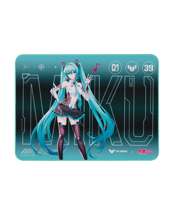 ASUS TUF Gaming P1 Hatsune Miku Edition Tapis de souris de jeu Turquoise