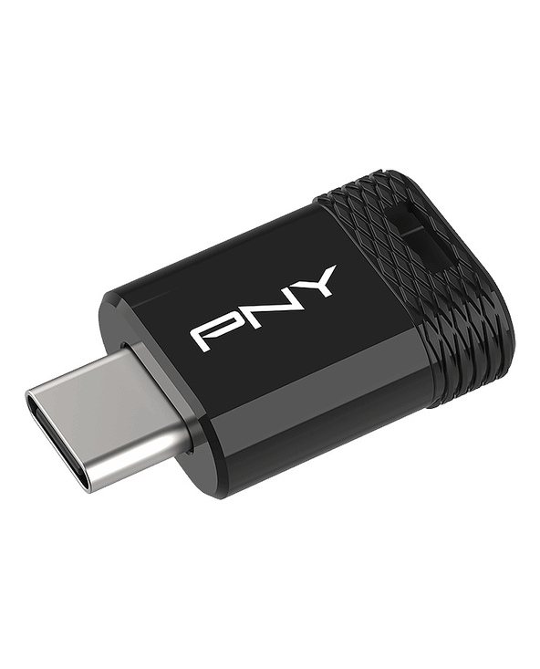 PNY Elite-X lecteur USB flash 64 Go USB Type-C 3.2 Gen 1 (3.1 Gen 1) Noir