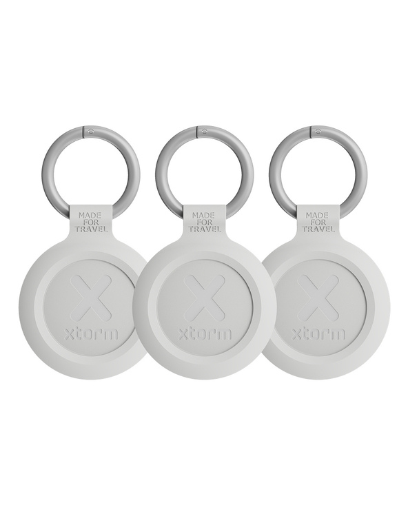 Xtorm XTAG2A0-3PACK Traqueur GPS et localisateur Universel Smart keychain Blanc