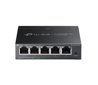 TP-Link TL-SG105S-M2 commutateur réseau Géré 2.5G Ethernet (100/1000/2500) Noir