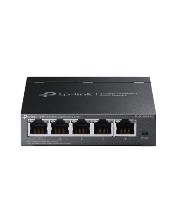 TP-Link TL-SG105S-M2 commutateur réseau Géré 2.5G Ethernet (100/1000/2500) Noir