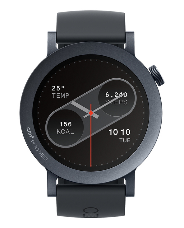 Nothing Watch Pro 2 3,35 cm (1.32") AMOLED Numérique 466 x 466 pixels Noir GPS (satellite)