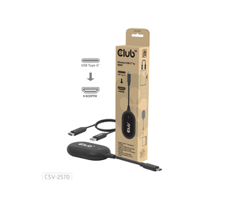 CLUB3D CSV-2570 hub & concentrateur USB Type-C