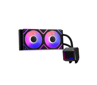 XPG LEVANTE II Processeur Kit de refroidissement du liquide 12 cm Noir