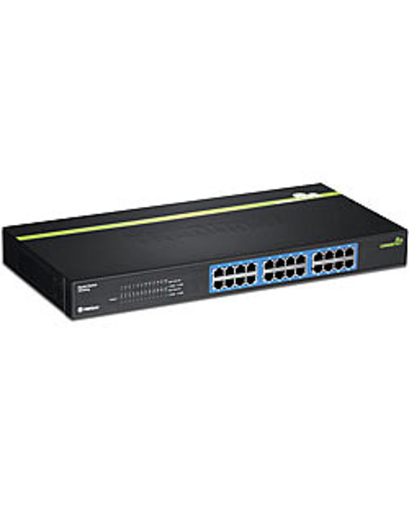 Trendnet TEG-S24G commutateur réseau Non-géré Noir
