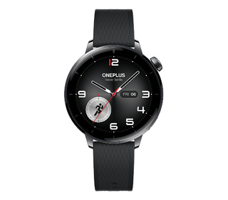 OnePlus Watch 3 43mm 3,35 cm (1.32") AMOLED Numérique 466 x 466 pixels Écran tactile Noir Wifi GPS (satellite)