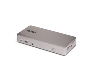 StarTech.com Station d'Accueil USB4 pour 3 Écrans, HDMI ou DisplayPort 4K 60 Hz, Charge d'Ordinateur Portable 100 W, 2,5 GbE, St