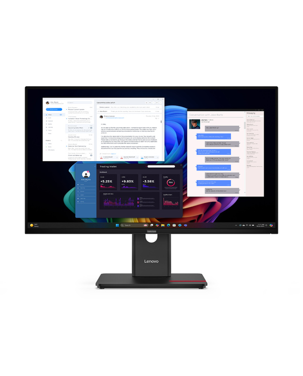 Lenovo ThinkVision T27UD-40 27" LCD 4K Ultra HD 6 ms Noir