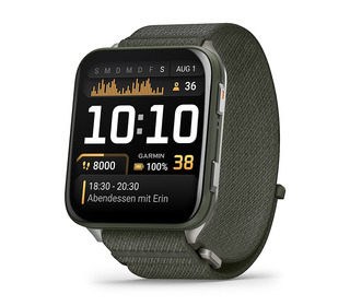 Garmin Venu X1 5,08 cm (2") AMOLED Numérique 448 x 486 pixels Écran tactile Gris Wifi GPS (satellite)