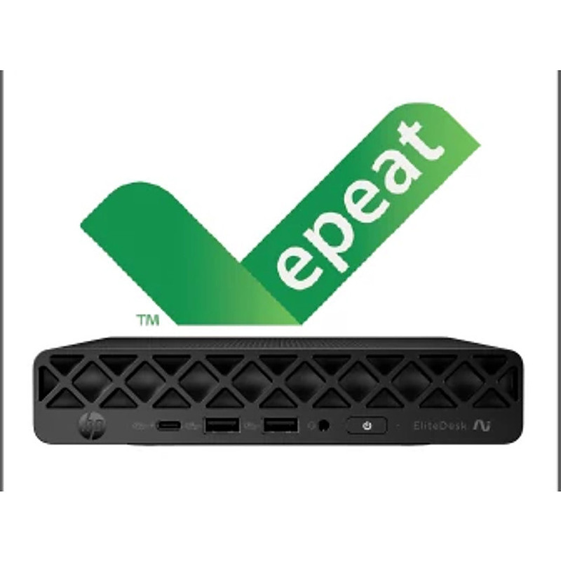 HP ELITEDESK 8 MINI G1A DESKTOP NEXT GEN AI PC WOLF PRO SECURITY EDITION Mini PC AMD Ryzen AI 5 32 Go 1 To Windows 11 Pro Noir