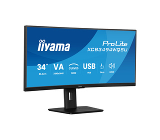 iiyama ProLite XCB3494WQSU-B1 34" LED UltraWide Quad HD 0,4 ms Noir