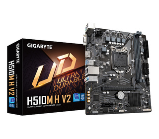 GIGABYTE H510M H V2 Carte mère - Compatible avec processeurs Intel Core 11th CPUs, up to 3200MHz DDR4, 1xPCIe 3.0 M.2, GbE LAN, 