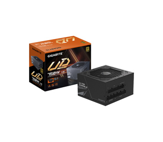GIGABYTE UD750GM PG5 V2 Bloc d’Alimentation – PCIe Gen 5.1, 80 PLUS Gold, Conception entièrement modulaire, Ventilateur 120 mm, 