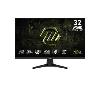 MSI MAG 325QF E18V 31.5" LED Wide Quad HD 0,5 ms Noir