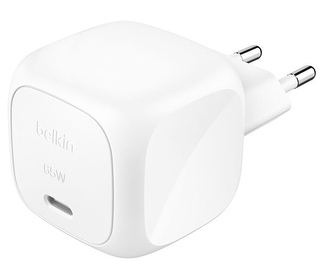 Belkin BoostCharge Ordinateur portable, Consoles portables, Smartphone, Tablette Blanc Secteur Charge rapide Intérieure