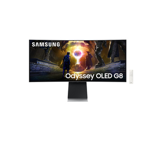 Samsung Odyssey OLED G8 G85SD 34" UltraWide Quad HD 0,03 ms Argent