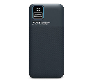 Port Designs 907002 banque d'alimentation électrique Lithium Polymère (LiPo) 20000 mAh Noir