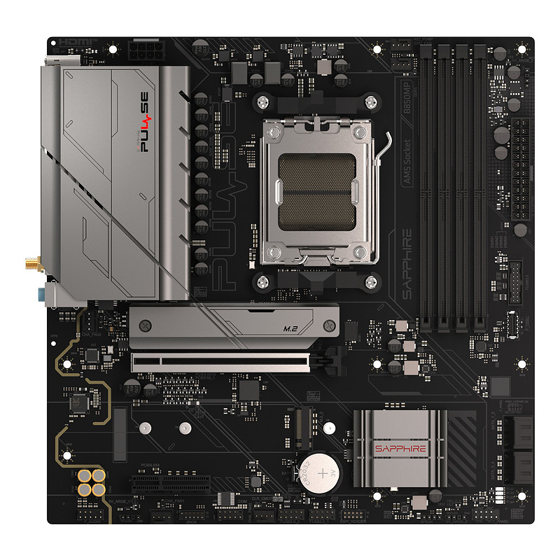 Sapphire PULSE B850M WIFI Emplacement AM5