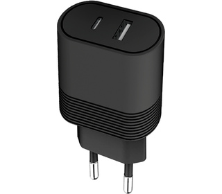 Bigben Connected BASECS2USBACPDB chargeur d'appareils mobiles Noir