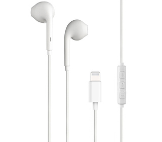 Bigben Connected KPBOUTONMFIRW écouteur/casque Blanc
