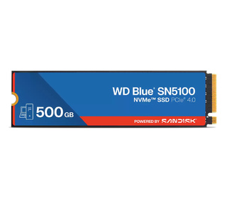 SanDisk WD Blue SN5100 500 Go M.2 PCI Express 4.0 NVMe QLC 3D NAND