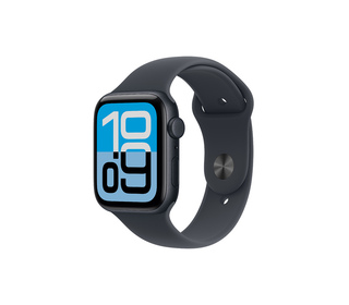 Apple Watch SE (3nd generation) OLED 44 mm Numérique 368 x 448 pixels Écran tactile 5G Noir Wifi GPS (satellite)