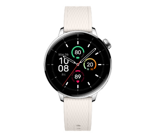 OnePlus Watch 3 43mm 3,35 cm (1.32") AMOLED Numérique 466 x 466 pixels Écran tactile Argent, Titane Wifi GPS (satellite)