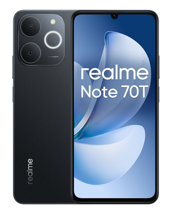realme Note 70T 6.74" 128 Go Noir