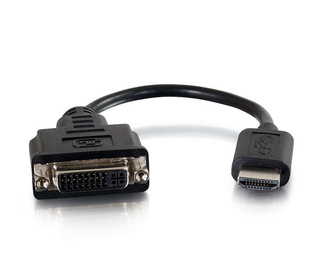 C2G Dongle convertisseur-adaptateur HDMI mâle vers Single Link DVI-D femelle